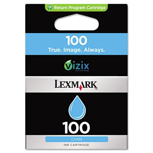 Original Lexmark 14N0900 (100) Ink, 200 Page-Yield, Cyan