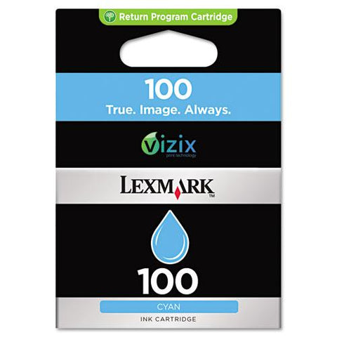 Original Lexmark 14N0900 (100) Ink, 200 Page-Yield, Cyan