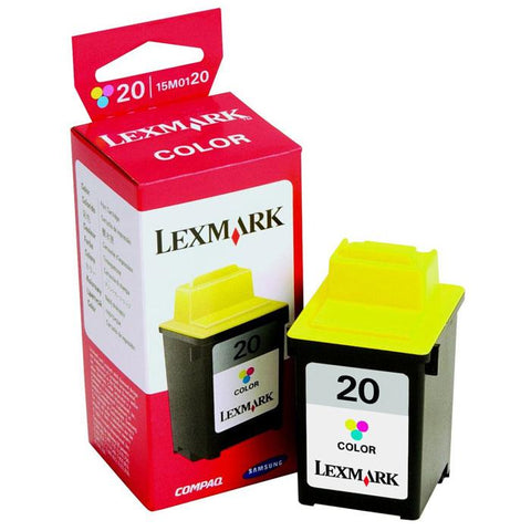 Original Lexmark 20 Color High Resolution Inkjet Printhead Cartridge, Lexmark 15M0120