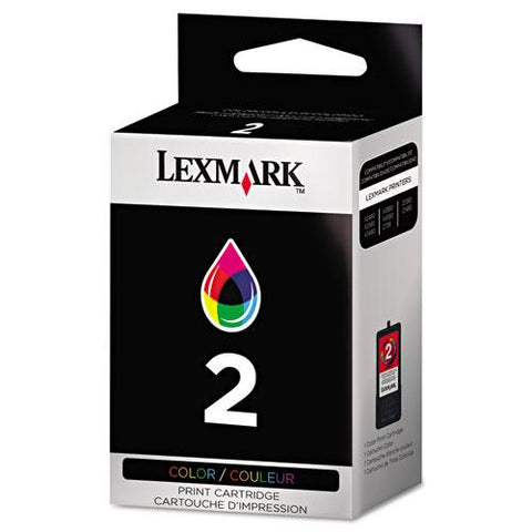 Original Lexmark 18C0190 Ink, 300 Page-Yield, Tri-Color