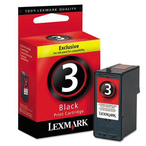 Original Lexmark 18C1530 Ink, 175 Page-Yield, Black