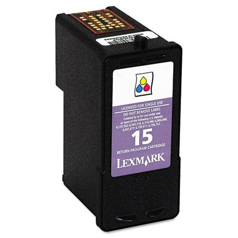 Original Lexmark 18C2110 (15) Ink, 150 Page-Yield, Tri-Color