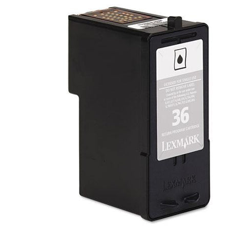 Original Lexmark 18C2130 (36) Ink, 175 Page-Yield, Black