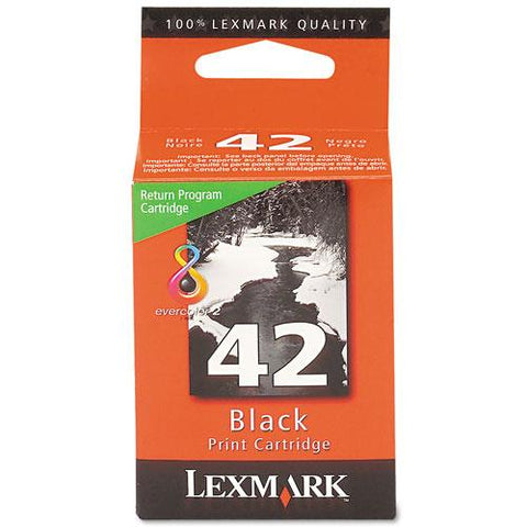 Original Lexmark 18Y0142 (42) Ink, Black
