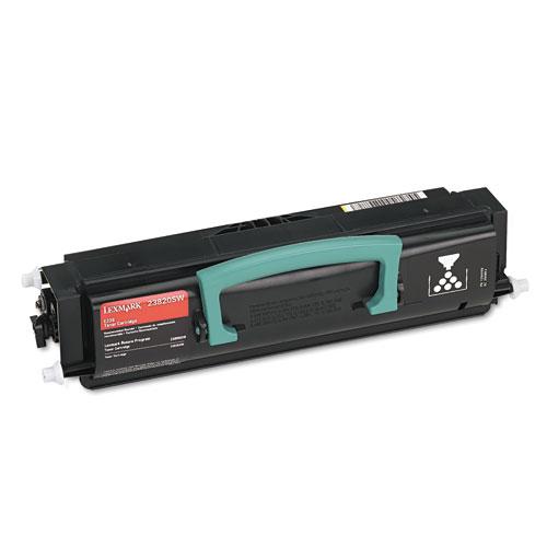 Original Lexmark 23820SW Toner, 2000 Page-Yield, Black