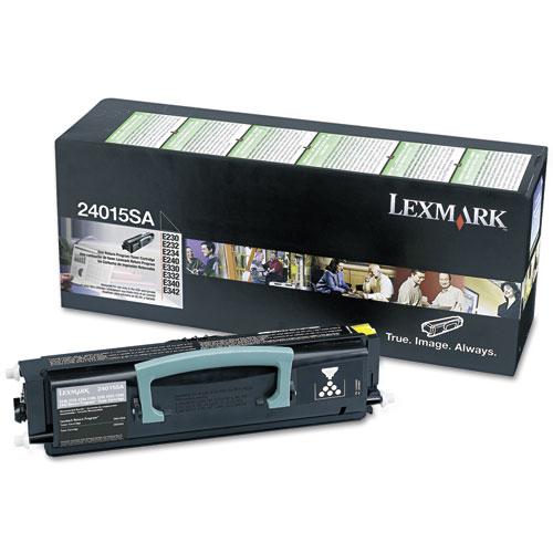 Original Lexmark 24015SA Toner, 2500 Page-Yield, Black