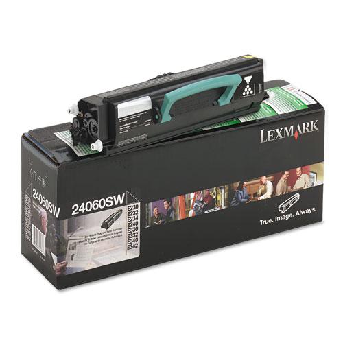Original Lexmark 24060SW Toner, 2500 Page-Yield, Black