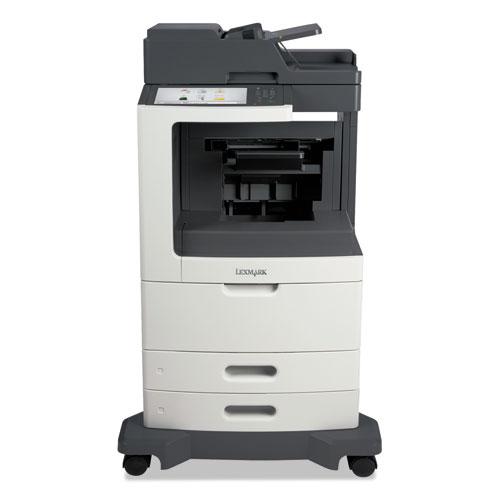 Original Lexmark MX810dfe Multifunction Laser Printer, Copy/Fax/Print/Scan