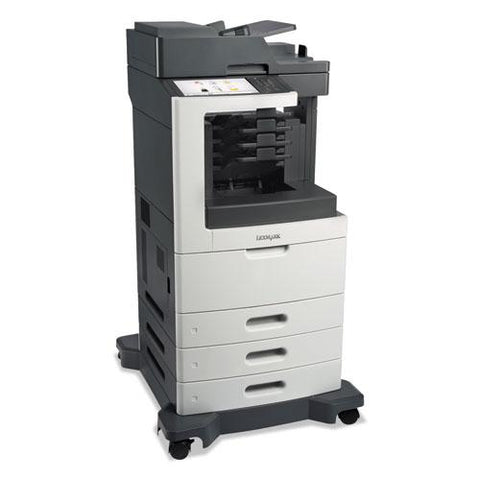 Original Lexmark MX810dtme Multifunction Laser Printer, Copy/Fax/Print/Scan
