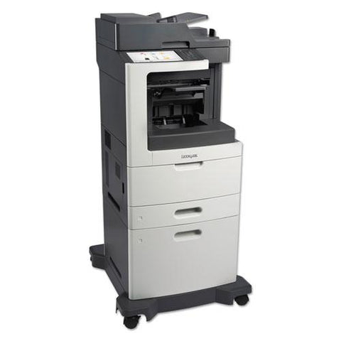 Original Lexmark MX810dxe Multifunction Laser Printer, Copy/Fax/Print/Scan