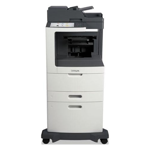 Original Lexmark MX810dxfe Multifunction Laser Printer, Copy/Fax/Print/Scan