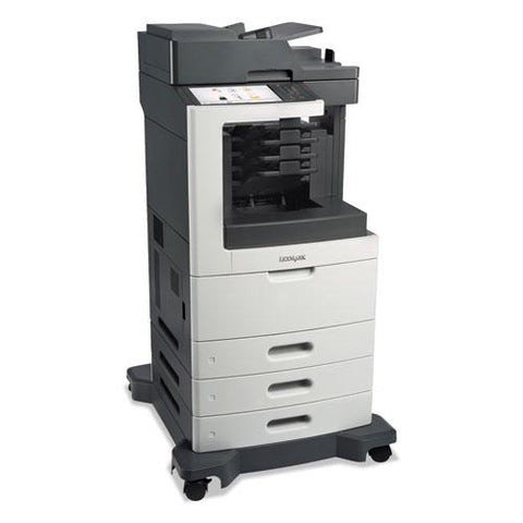 Original Lexmark MX811dtme Multifunction Laser Printer, Copy/Fax/Print/Scan