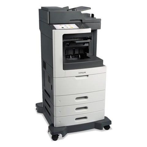 Original Lexmark MX812dte Multifunction Laser Printer, Copy/Fax/Print/Scan