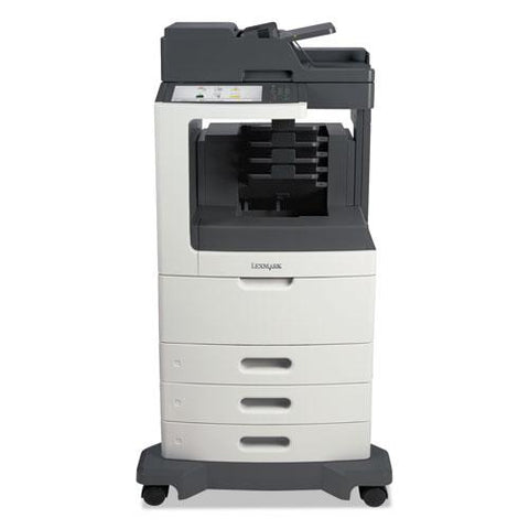 Original Lexmark MX812dtme Multifunction Laser Printer, Copy/Fax/Print/Scan