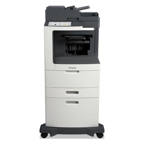 Original Lexmark MX812dxfe Multifunction Laser Printer, Copy/Fax/Print/Scan