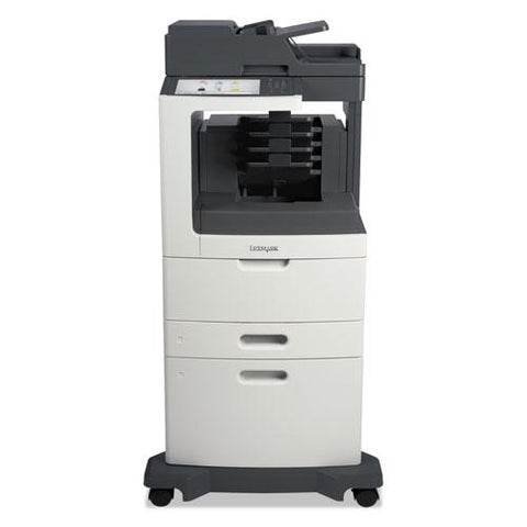 Original Lexmark MX812dxme Multifunction Laser Printer, Copy/Fax/Print/Scan