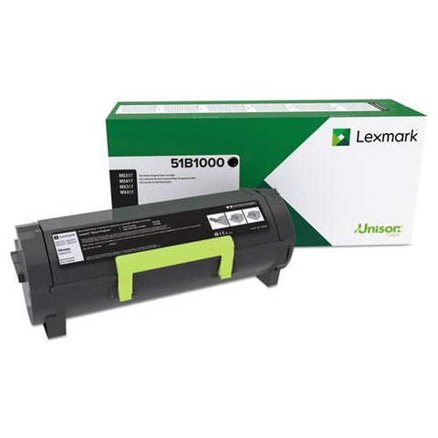 Original Lexmark 51B1000 Unison Toner, Black