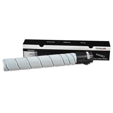 Original Lexmark 54G0H00 High-Yield Toner, 32500 Page-Yield, Black