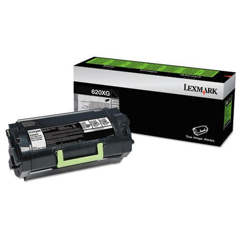 Original Lexmark 62D0X0G Extra High-Yield Toner, 45000 Page-Yield, Black, TAA Compliant