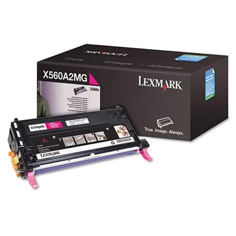 Original Lexmark X560A2MG Toner, 4000 Page-Yield, Magenta