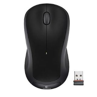 Original Logitech M 310 Wireless Optical Mouse, Black (910-004277)