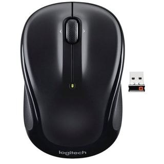 Original Logitech M325 Wireless Optical Mouse, Black (910-002974)