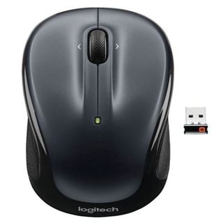 Original Logitech M325 Wireless Optical Mouse, Dark Silver (910-002136)