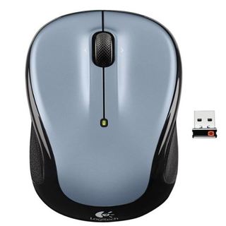 Original Logitech M325 Wireless Optical Mouse, Silver (910-00233)