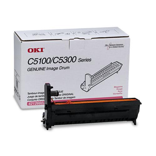 Original Oki 42126602 Drum, Magenta