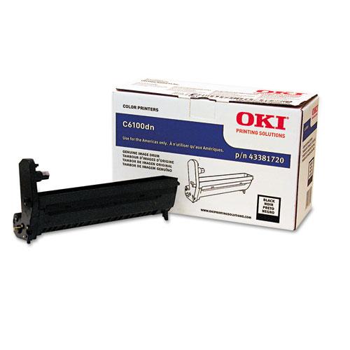 Original Oki 43381720 Drum Unit, Black