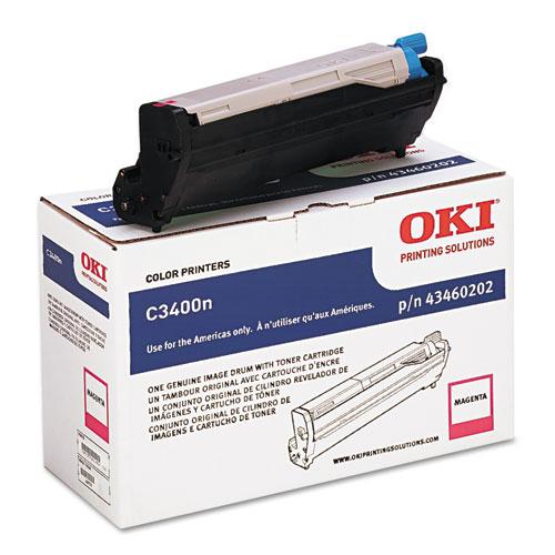 Original Oki 43460202 Drum Unit, Magenta