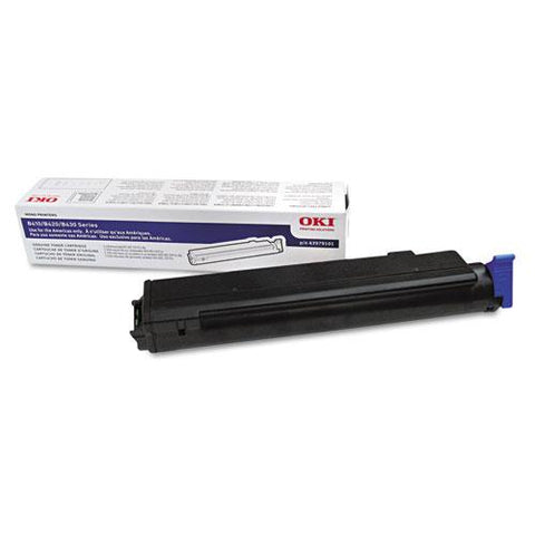 Original Oki 43979101 Toner, 3500 Page-Yield, Black