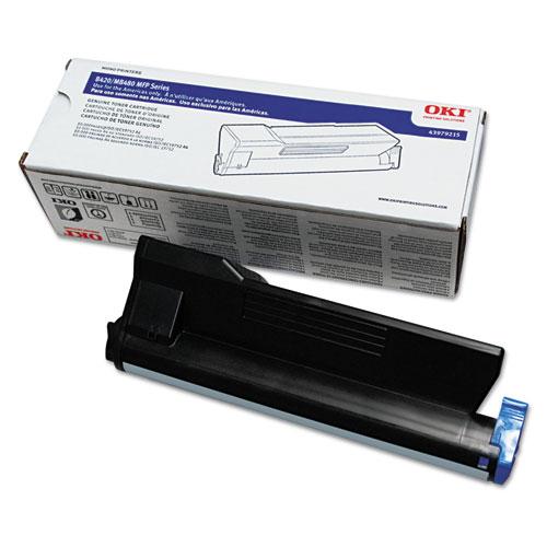 Original Oki 43979215 Toner, 12,000 Page-Yield, Black