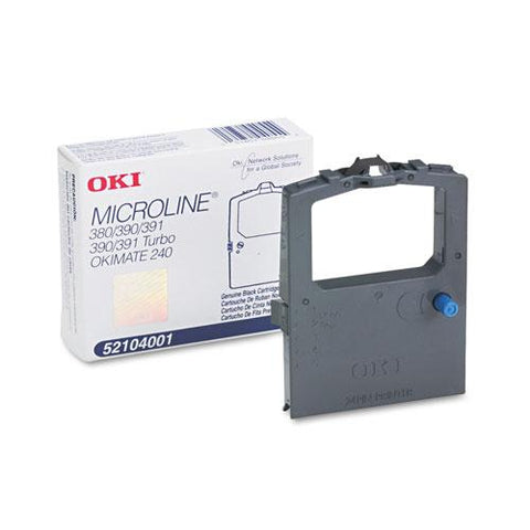 Original Oki 52104001 Ribbon, Black