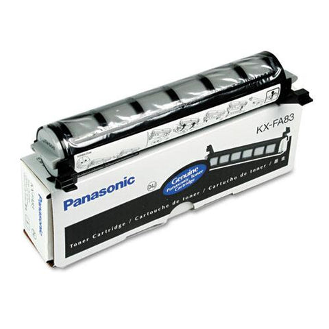 Original Panasonic KXFA83 Toner, 2500 Page-Yield, Black