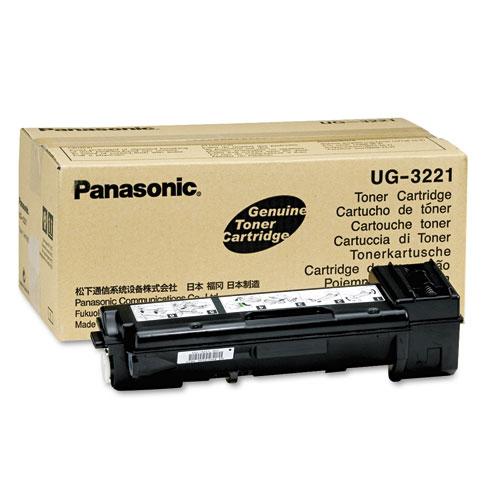 Original Panasonic UG3221 Toner, 6000 Page-Yield, Black