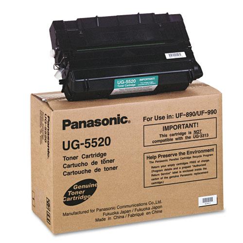 Original Panasonic UG5520 Toner, 12000 Page-Yield, Black