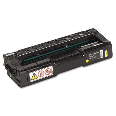Original Ricoh 406044 Toner, 2000 Page-Yield, Yellow