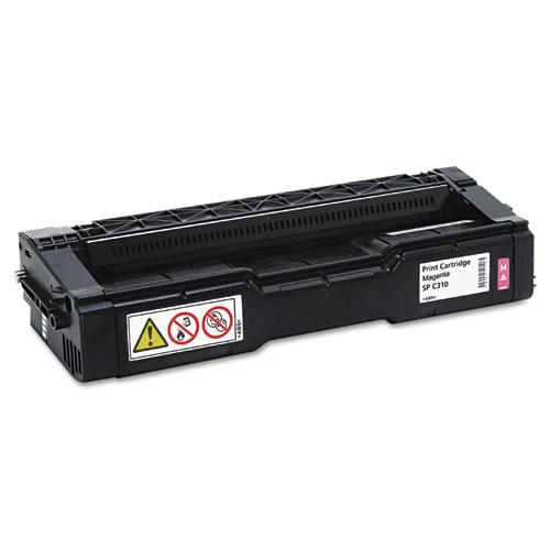 Original Ricoh 406477 High-Yield Toner, 6000 Page-Yield, Magenta