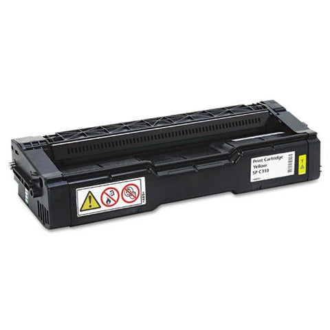 Original Ricoh 406478 High-Yield Toner, 6000 Page-Yield, Yellow