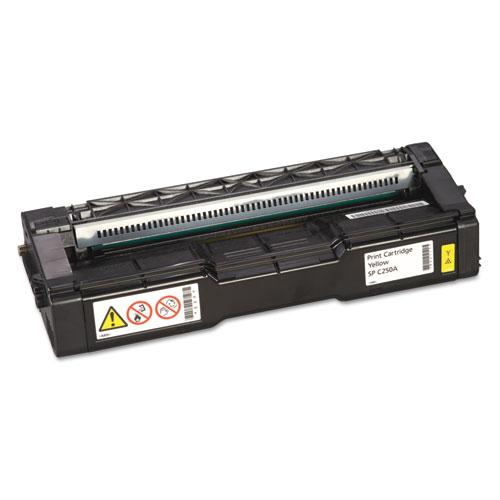 Original Ricoh 407542 Toner, 2300 Page-Yield,Yellow