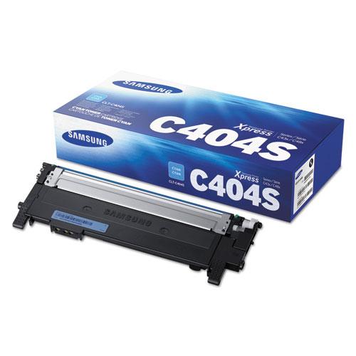 Original Samsung CLT-C404S (ST970A) Toner, 1000 Page-Yield, Cyan