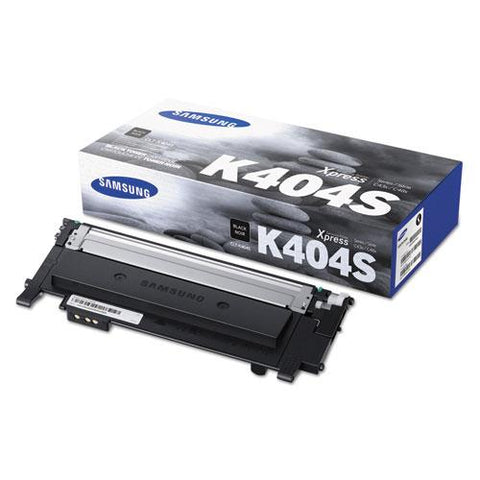 Original Samsung CLT-K404S (SU104A) Toner, 1500 Page-Yield, Black