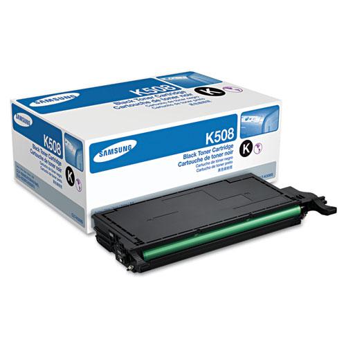 Original Samsung CLT-K508S (SU200A) Toner, 2500 Page-Yield, Black