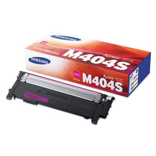 Original Samsung CLT-M404S (SU238A) Toner, 1000 Page-Yield, Magenta