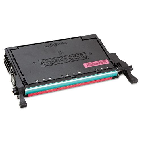 Original Samsung CLT-M508L (SU325A) High-Yield Toner, 4000 Page-Yield, Magenta
