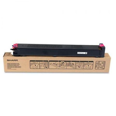 Original Sharp MX23NTMA (MX-23NTMA) Magenta Toner Cartridge (10K YLD)