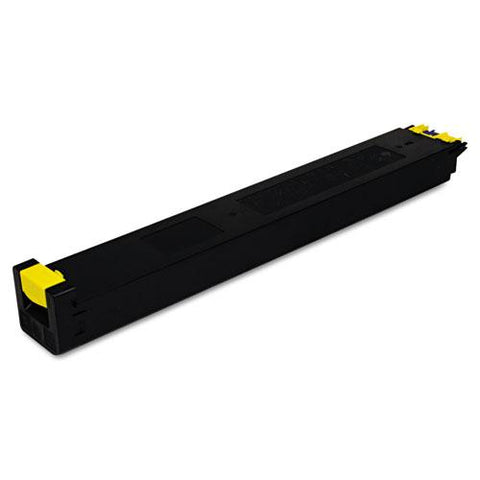 Original Sharp MX27NTYA Toner, 15000 Page-Yield, Yellow
