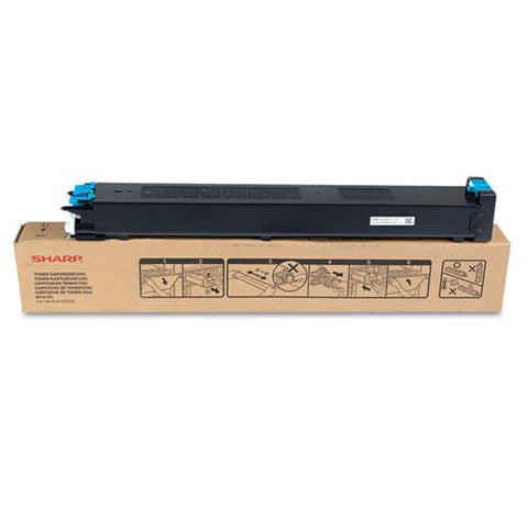 Original Sharp MX31NTCA Toner, 15,000 Page-Yield, Cyan