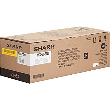 Original Sharp MX753NT (MX-753NT) High Yield Black Toner Cartridge (83K YLD)